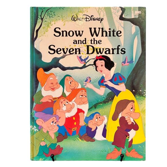 Walt Disney Other - Vintage 1986 Walt Disney Classics Snow White and the Seven Dwarfs Book, HC